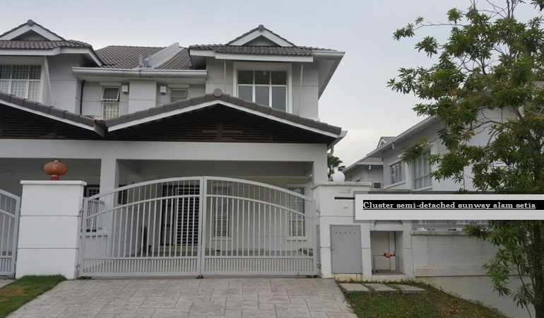 Alam Suria Puncak Alam , Cluster Villa house for sale