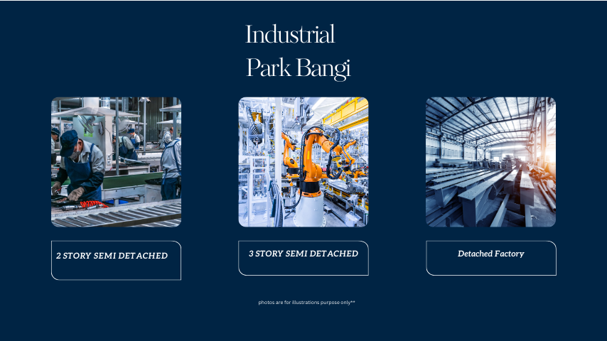 Bangi Industrial Park Selangor, Gated factory for sale