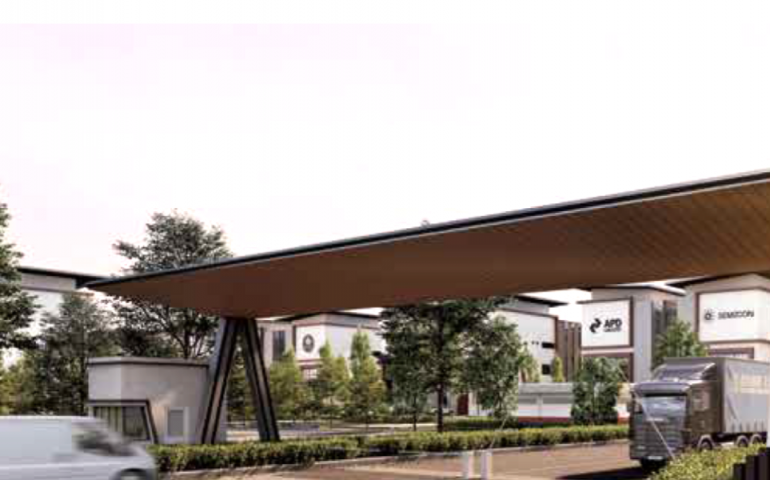 Bandar Baru Bangi Industrial Park, Semi d and Detached factories
