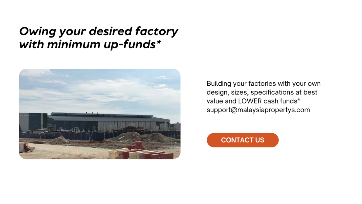 Build your factory at lower funds