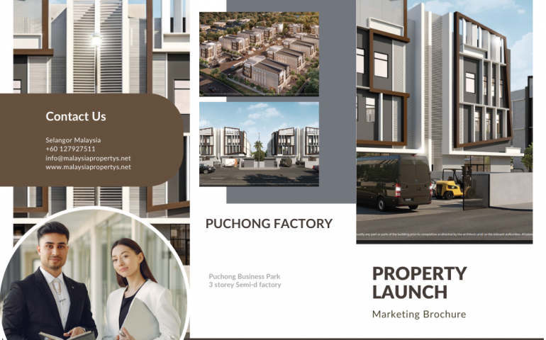 Puchong Industrial Park 3 story Semi d Factory