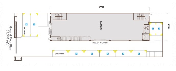 Area 21 Balakong Jaya Entrepreneur Hub, 2.5 story Semi-d factory