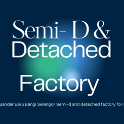Bandar Baru Bangi P10, Semi d & detached factory for sale