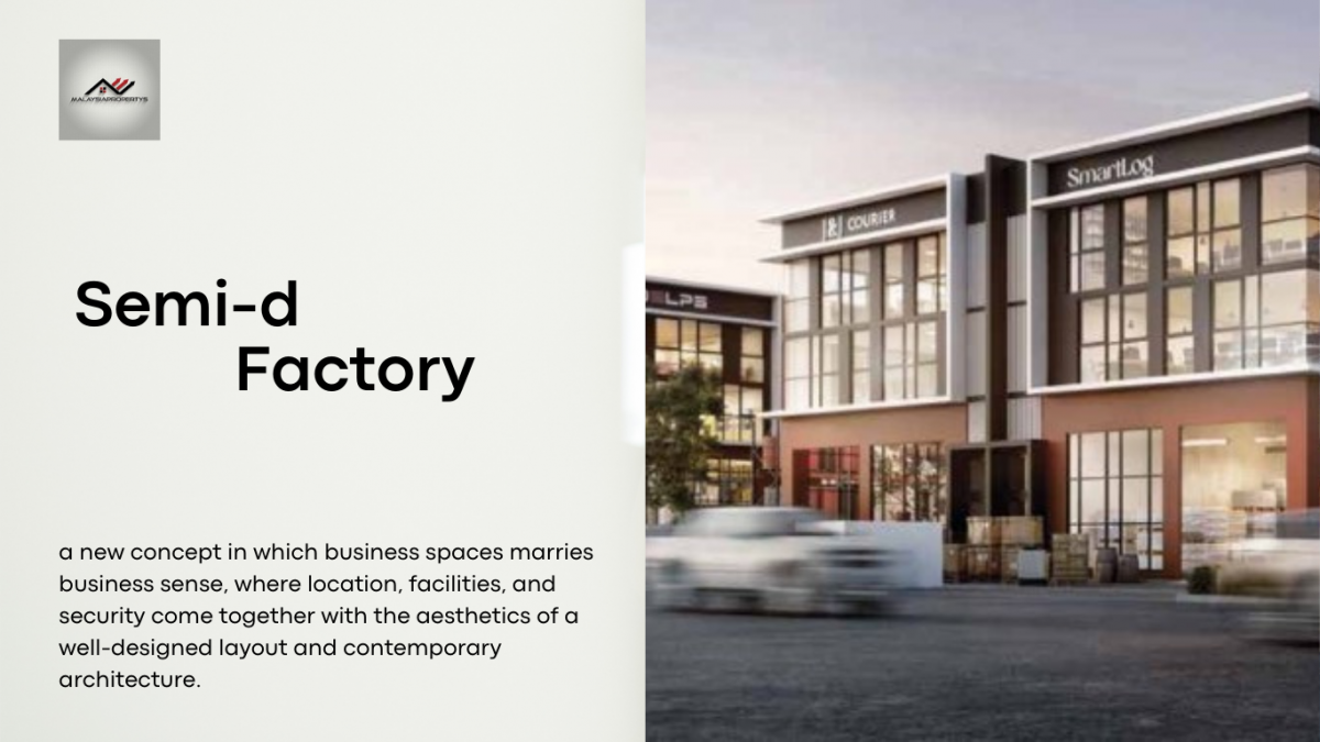 SEMI-D FACTORY FOR SALE – NEW LAUNCH 2023
